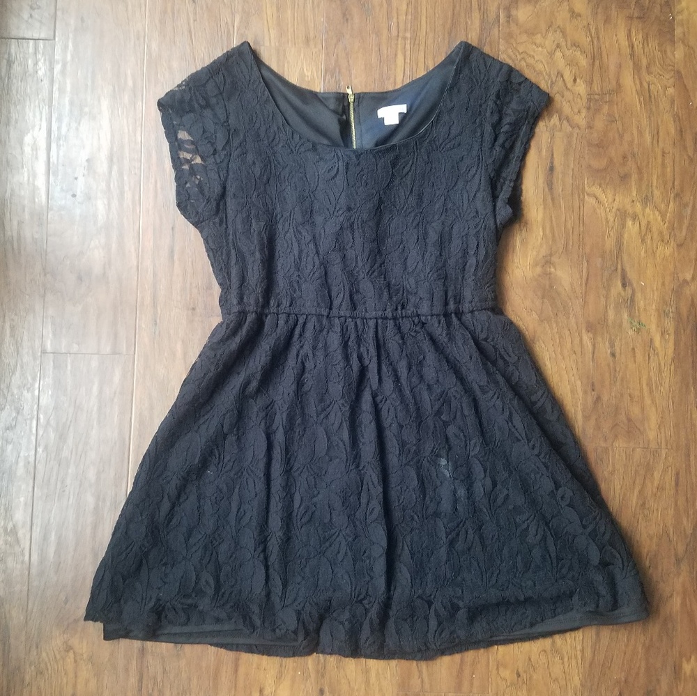 Black Lace Dress
